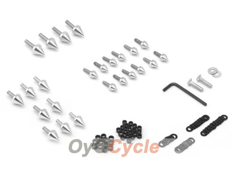 Boulons de visière pour Suzuki GSX R1000 03-04 - Argent #OYO87903362 Image principale du produit