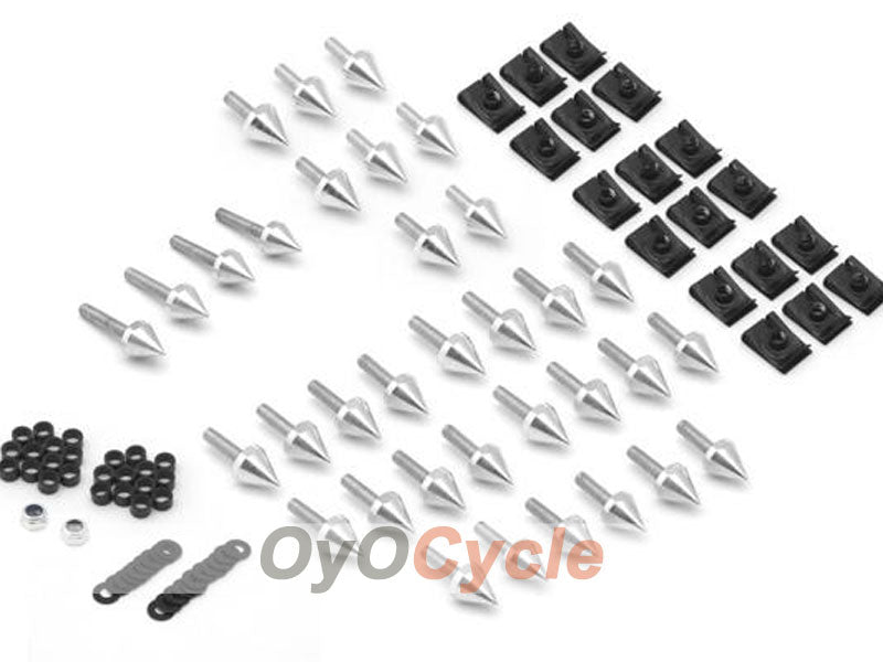 Boulons de vis de carénage pour Yamaha YZF-R1 04-06 - Argent #OYO87903371 Image principale du produit