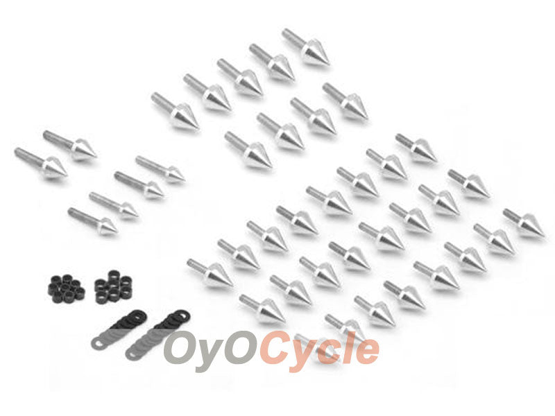 Boulons de vis de carénage pour Yamaha YZF-R6 03-07 - Argent #OYO87903376 Image principale du produit