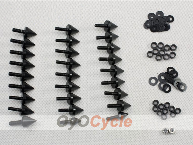 Vis et boulons de carénage pour Honda CBR900RR 954 - Noir #OYO87903350