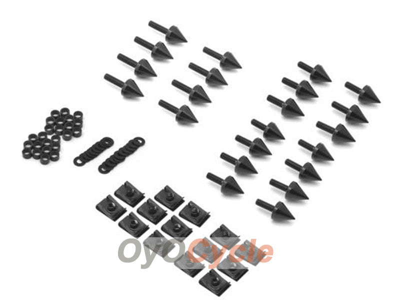 Boulons de visière pour Yamaha YZF-R1 00-01 - Noir #OYO87903378 Image principale du produit