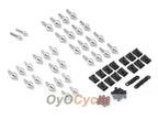 Boulons de vis de carénage pour Yamaha YZF-R1 02-03 - Argent #OYO87903374