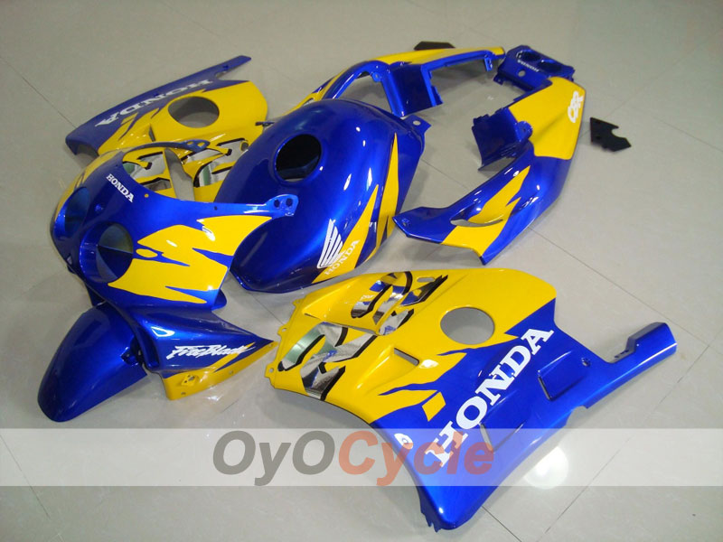 Kit de carénage à injection pour CBR250RR 90-94 - Jaune, Bleu - Fireblade #OYO87902915