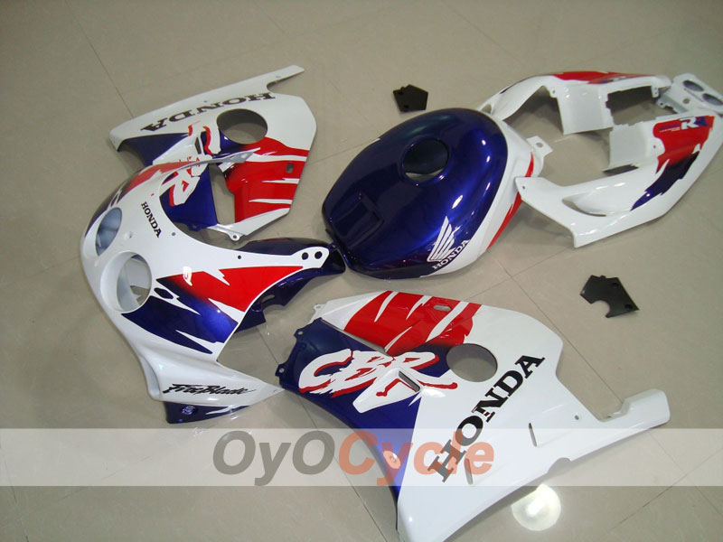 Kit de carénages à injection pour CBR250RR 90-94 - Rouge, Blanc - Fireblade #OYO87902916