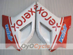 Kit de carénage injecté pour Ducati 848 08-13 - Rouge, blanc - Xerox #OYO87902216