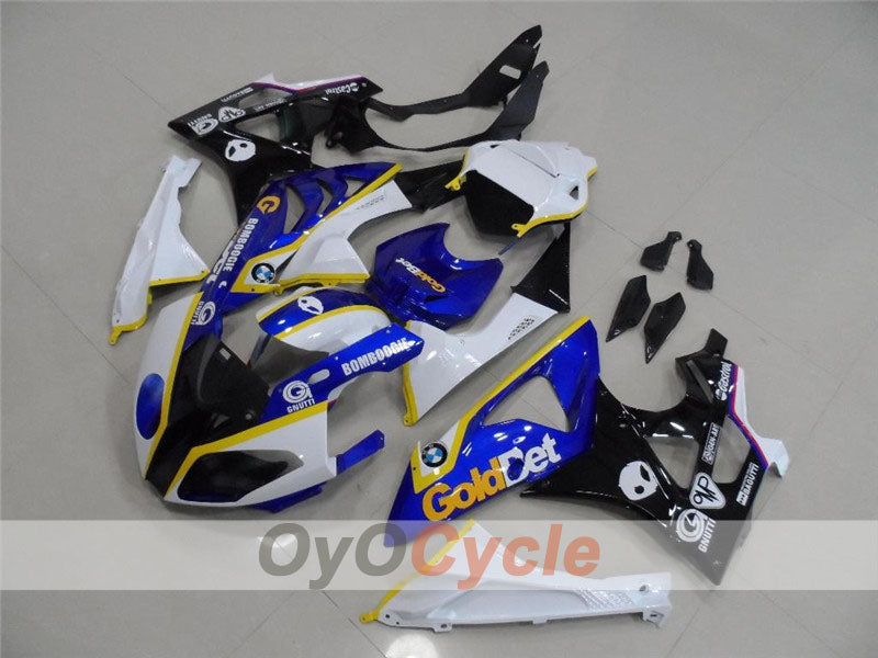 Kit de carénage à injection pour BMW S1000RR 09-14 - Bleu, Noir - Style usine #OYO87902400 Image principale du produit
