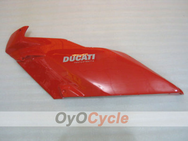 Kit de carénage injecté pour Ducati 749 03-04 - Rouge - Style usine #OYO87902113