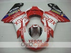 Kit de carénage à injection pour Ducati 848 08-13 - Rouge, Blanc - Xerox #OYO87902227