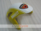 Kit de carénage à injection pour Ducati 749 05-06 - Jaune, Blanc - Xerox #OYO87902164