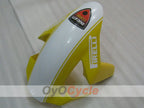 Kit de carénage injecté pour Ducati 999 05-06 - Jaune, Blanc - Xerox #OYO87902380