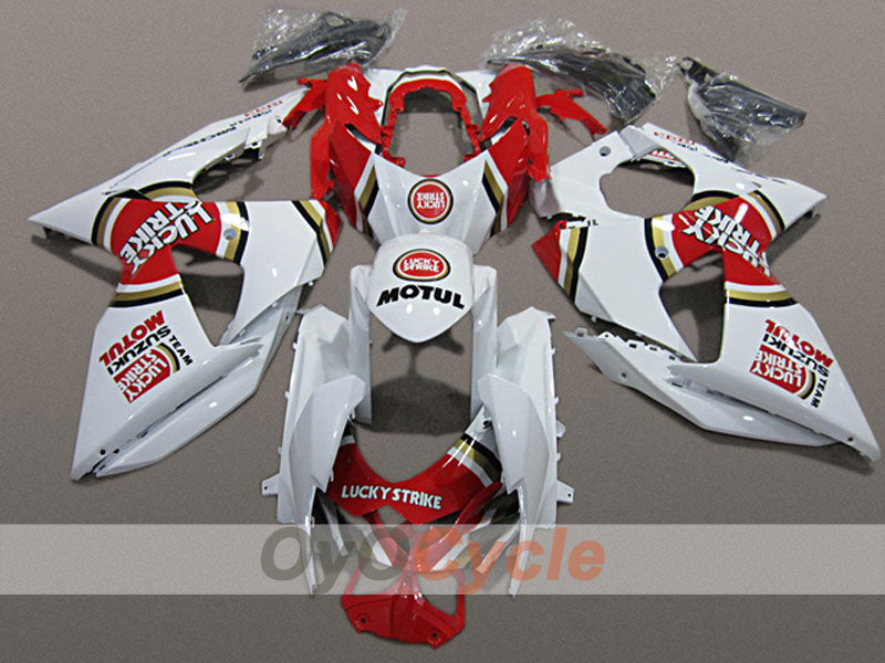 Kit de carénage à injection pour GSX R1000 09-16 - Rouge, Blanc - MOTUL #OYO87904710 Image principale du produit