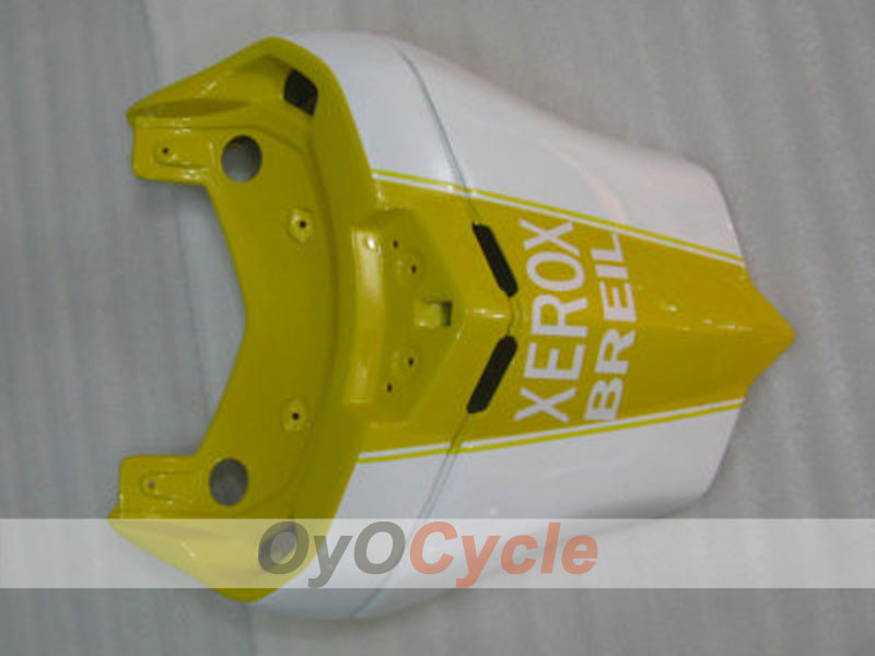 Kit de carénage à injection pour Ducati 749 05-06 - Jaune, Blanc - Xerox #OYO87902164