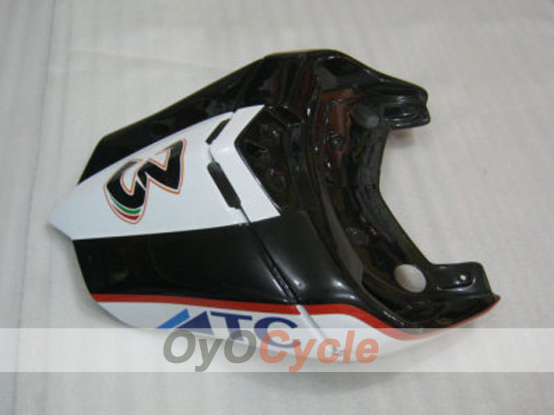 Kit de carénage injecté pour Ducati 999 05-06 - Blanc, Noir - Sterilgarda #OYO87902378
