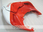 Kit de carénage injecté pour Ducati 1098 07-09 - Rouge, blanc - Xerox #OYO87902220