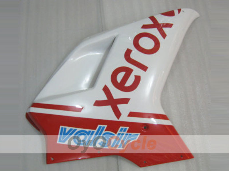 Kit de carénage injecté pour Ducati 1098 07-09 - Rouge, blanc - Xerox #OYO87902220