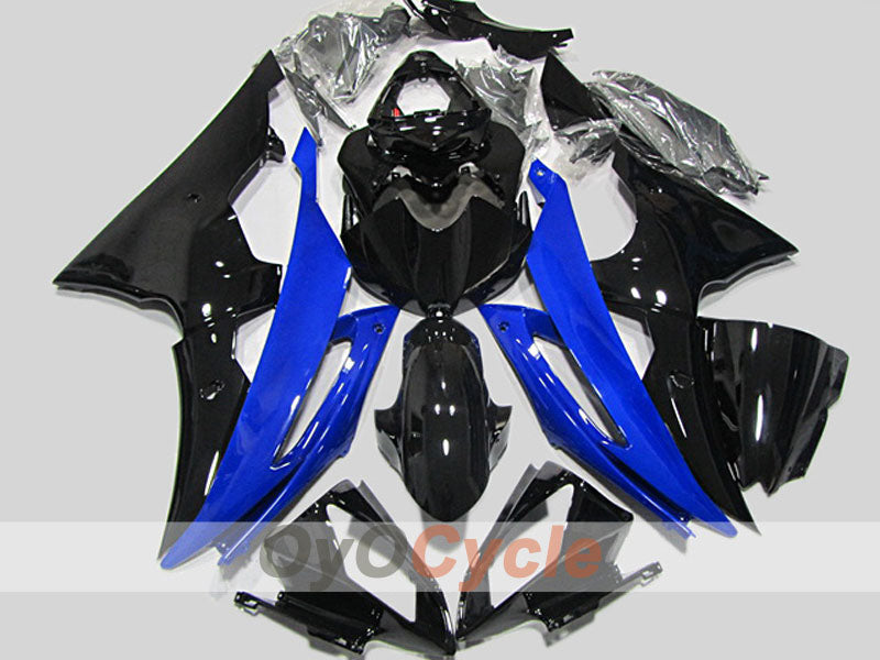 Kit de carénages d'injection pour YZF-R6 08-16 - Bleu, Noir - Style usine #OYO87904748 Image principale du produit