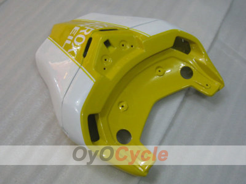 Kit de carénage à injection pour Ducati 749 05-06 - Jaune, Blanc - Xerox #OYO87902164