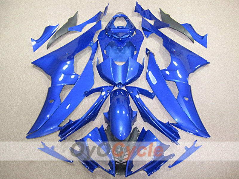 Kit de carénages d'injection pour YZF-R6 08-16 - Bleu, Gris - Autres #OYO87904749 Image principale du produit