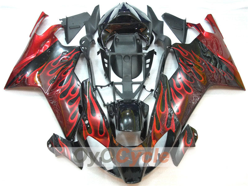Kit de carénage pour Aprilia RSV1000R 03-06 - Rouge, Noir - Flamme #OYO87902411 Image principale du produit
