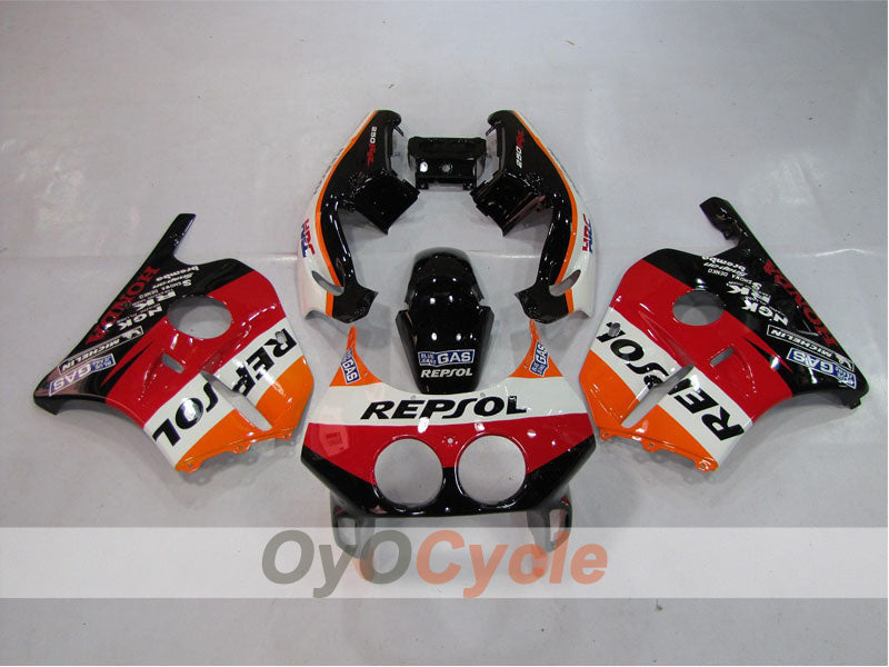 Kit de carénage à injection pour CBR250RR 90-94 - Rouge, orange - Repsol #OYO87902971 Image secondaire du produit