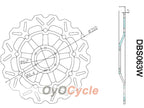 Disques de frein pour Honda CBR900RR 98-99 #OYO87903408