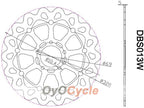 Disques de frein pour Suzuki GSXR600 97-03 #OYO87903421