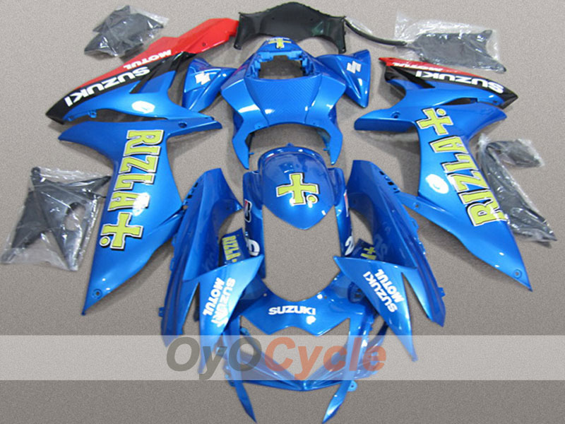Kit de carénage à injection pour GSX R600 11-26 - Bleu - Rizla+ #OYO87904695 Image principale du produit