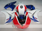 Kit de carénage injecté pour CBR1000RR 08-11 - Rouge, Blanc - Style usine #OYO87900705