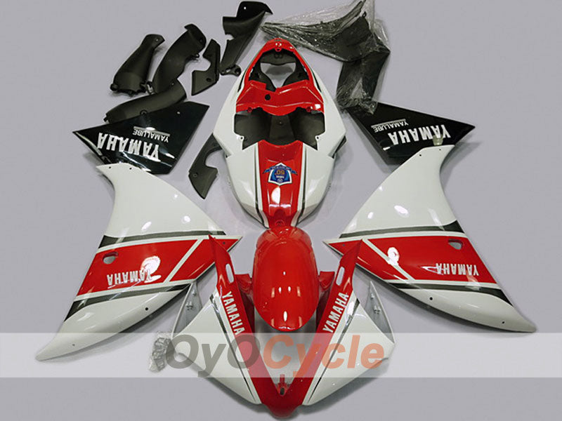 Kit de carénages à injection pour YZF-R1 12-14 - Rouge, Blanc - Style d'origine #OYO87904723 Image principale du produit