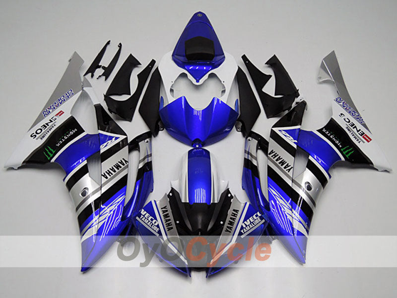 Kit de carénage injecté pour YZF-R6 08-16 - Bleu, Gris - Autres #OYO87904731 Image principale du produit