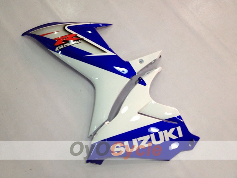 Kit de carénage à injection pour GSX R600 11-26 - Bleu, Blanc - Style usine #OYO87901678
