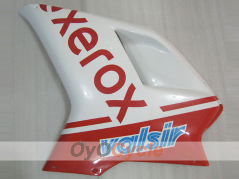 Kit de carénage injecté pour Ducati 1098 07-09 - Rouge, blanc - Xerox #OYO87902220