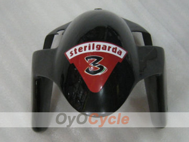 Kit de carénage injecté pour Ducati 999 05-06 - Blanc, Noir - Sterilgarda #OYO87902378