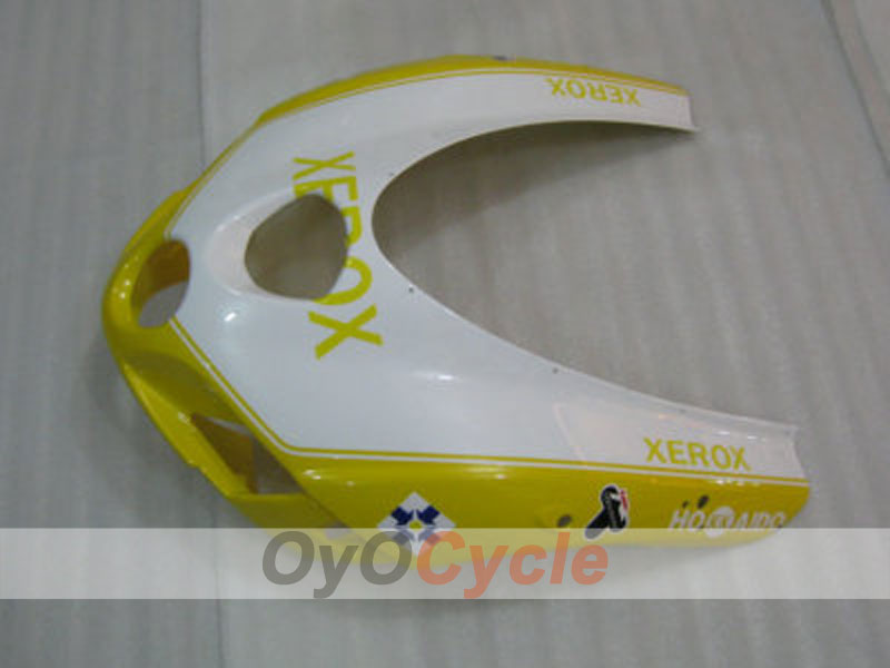 Kit de carénage à injection pour Ducati 749 05-06 - Jaune, Blanc - Xerox #OYO87902164