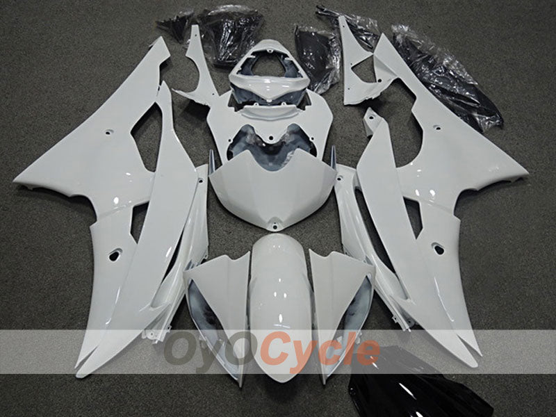 Kit de carénages d'injection pour YZF-R6 08-16 - Blanc - Style usine #OYO87904753