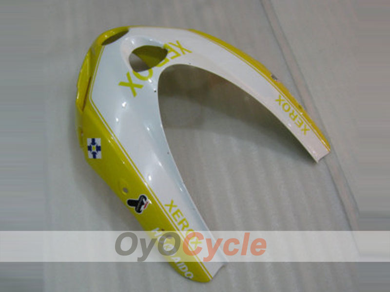 Kit de carénage à injection pour Ducati 749 05-06 - Jaune, Blanc - Xerox #OYO87902164