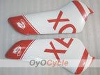 Kit de carénage à injection pour Ducati 749 05-06 - Rouge, Blanc - Xerox #OYO87902163