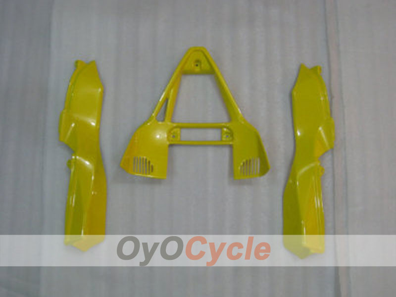 Kit de carénage injecté pour Ducati 999 05-06 - Jaune, Blanc - Xerox #OYO87902380