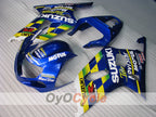 Kit de carénage injecté pour GSX R750 00-03 - Bleu - MOTUL #OYO87905138