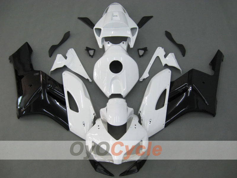 Kit de carénage injecté pour CBR1000RR 04-05 - Blanc, noir - Style usine #OYO87900517