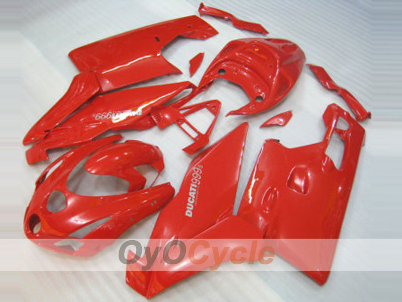 Kit de carénage à injection pour Ducati 999 03-04 - Rouge - Style usine #OYO87902352 Image secondaire du produit