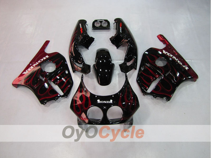 Kit de carénage à injection pour CBR250RR 90-94 - Rouge, Noir - Flame #OYO87902948 Image principale du produit