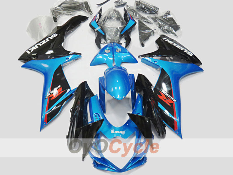 Kit de carénage à injection pour GSX R600 11-26 - Bleu, Noir - Style usine #OYO87904696 Image principale du produit