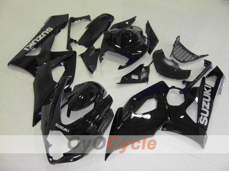 Kit de carénages injectés pour GSX R1000 05-06 - Noir - Style usine #OYO87901999 Image principale du produit