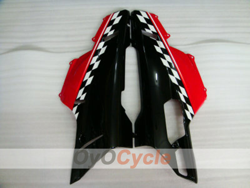 Kit de carénage à injection pour Ducati 1198 09-11 - Rouge, Blanc - Style d'usine #OYO87902339