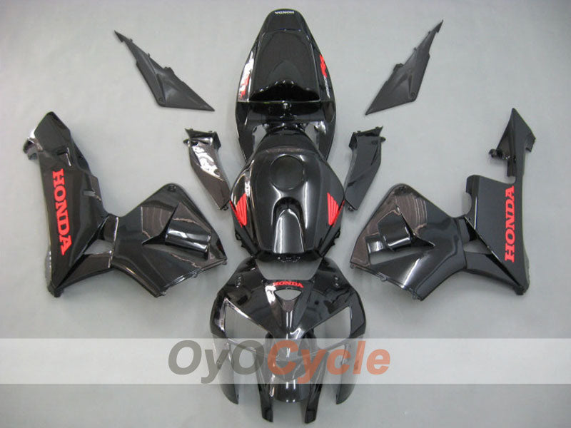 Kit de carénage à injection pour CBR600RR 05-06 - Noir - Style d'usine #OYO87900289 Image principale du produit