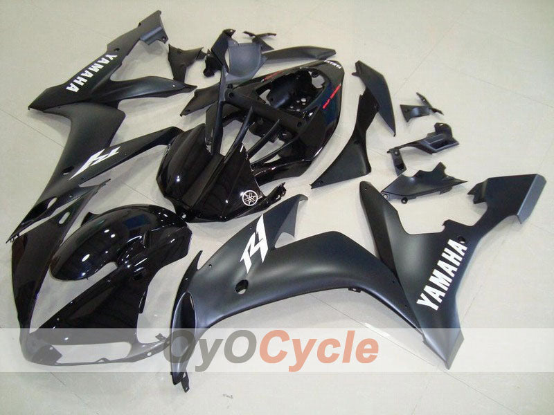 Kit de carénage moulé par injection pour YZF-R1 04-06 - Noir, Mat - Style usine #OYO87900835