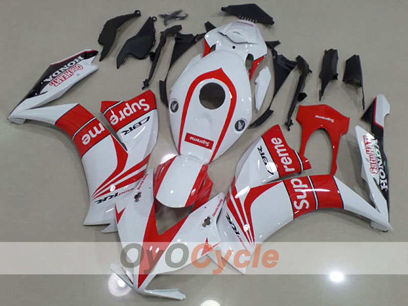 Kit de carénage moulé par injection pour CBR1000RR 12-16 - Rouge, blanc - Supreme #OYO87904690