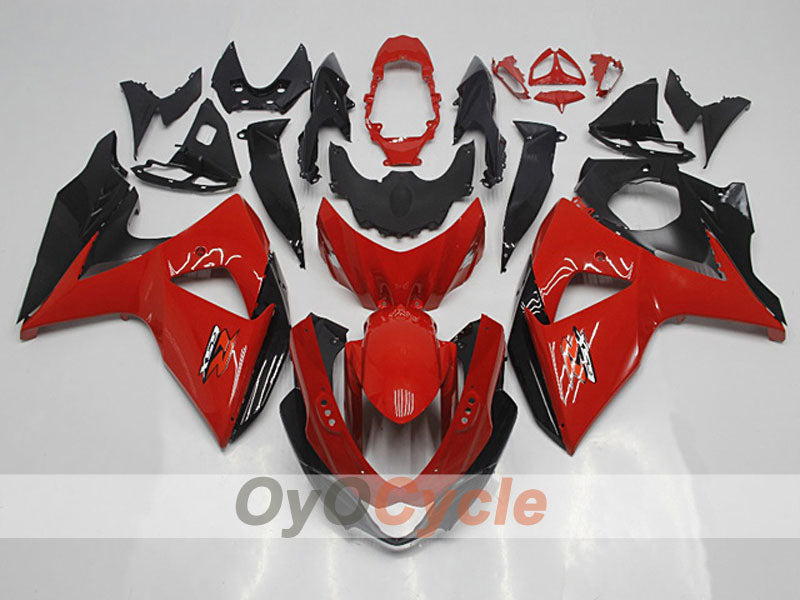 Kit de carénage à injection pour GSX R1000 09-16 - Rouge - Style usine #OYO87904699 Image principale du produit