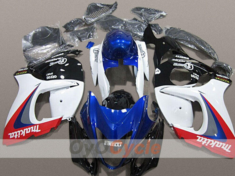 Kit de carénage à injection pour GSXR1300 Hayabusa 08-20 - Bleu, Blanc, Noir - Autres #OYO87904714 Image principale du produit